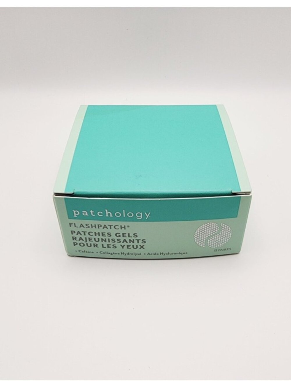 Patchology FlashPatch Rejuvenating Eye Gels 15 Pairs Hydrogel Eye Masks NIB